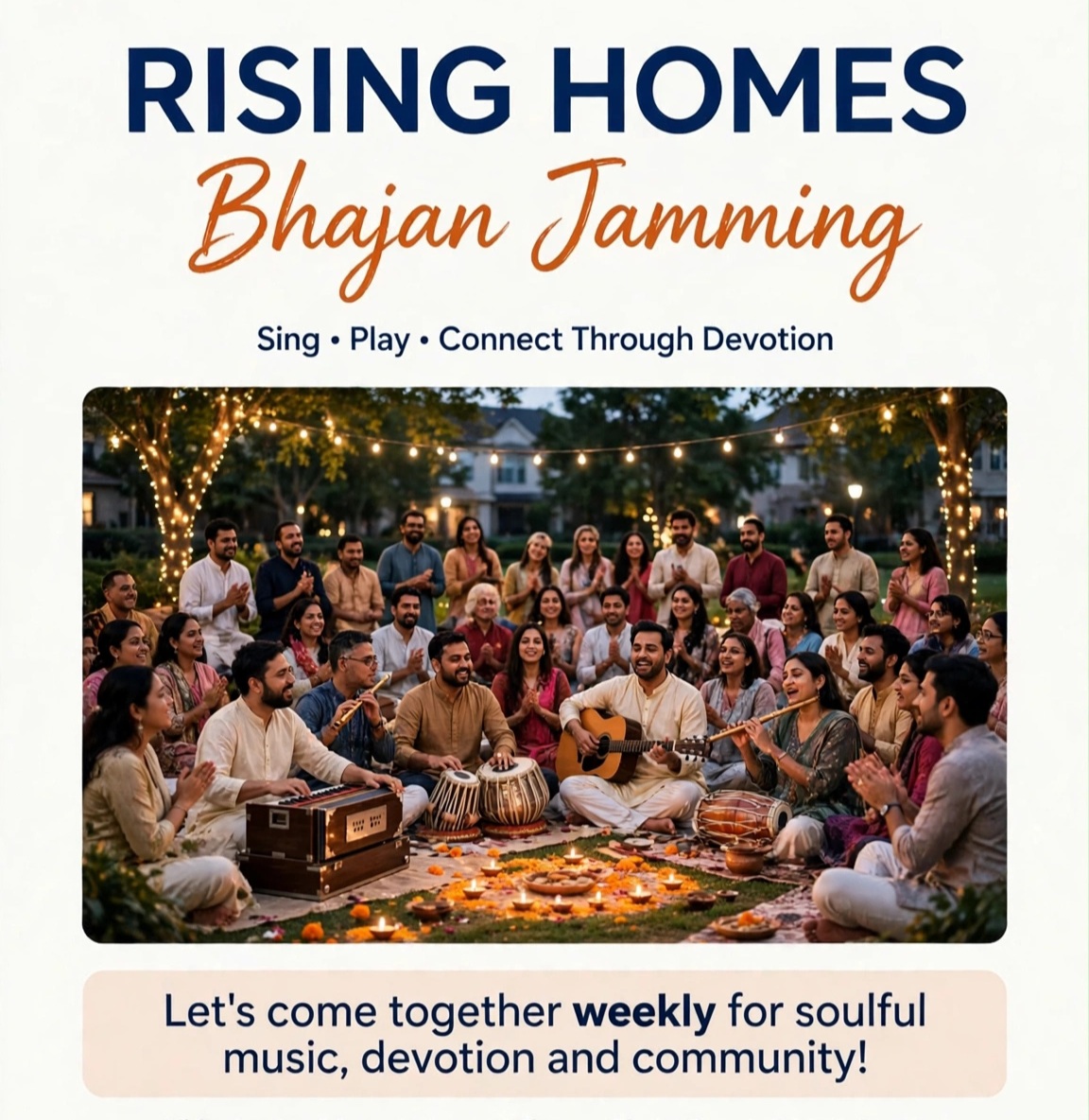 Rising homes,Gurugram Bhajan Jamming